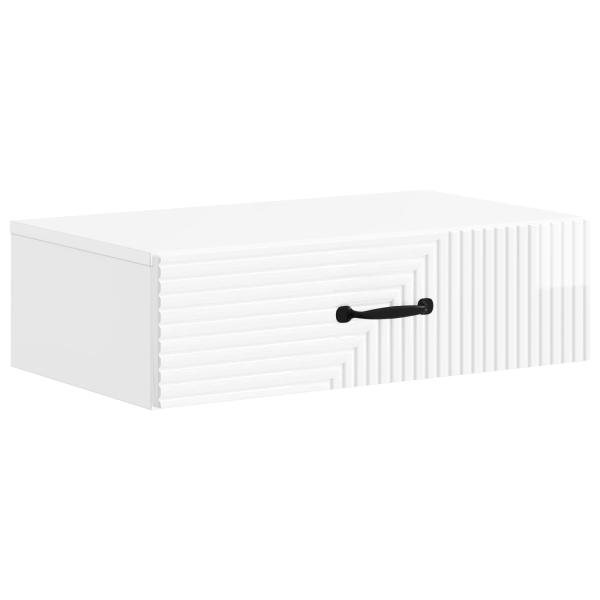 Wandmontierter Beistelltisch 59 x 34,5 x 17 cm Holzwerkstoff