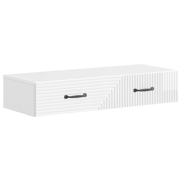 Wandmontierter Beistelltisch 87,5 x 34,5 x 17 cm Holzwerkstoff