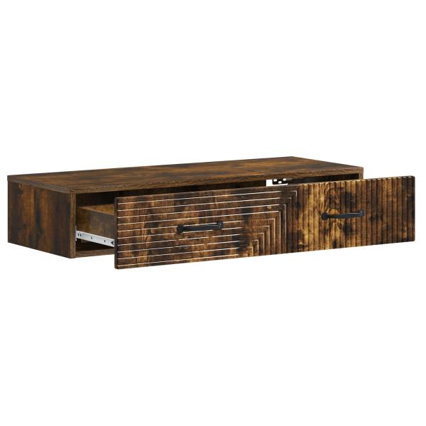 Wandmontierter Beistelltisch 87,5 x 34,5 x 17 cm Holzwerkstoff