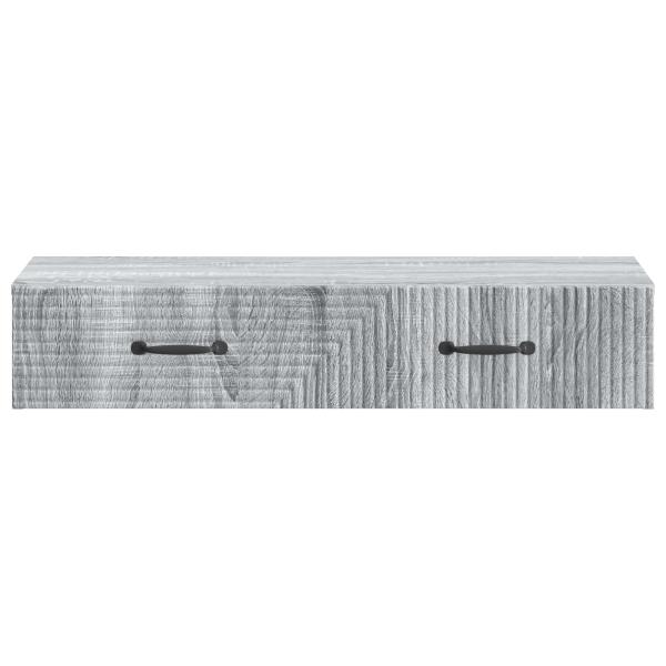 Wandmontierter Beistelltisch 87,5 x 34,5 x 17 cm Holzwerkstoff