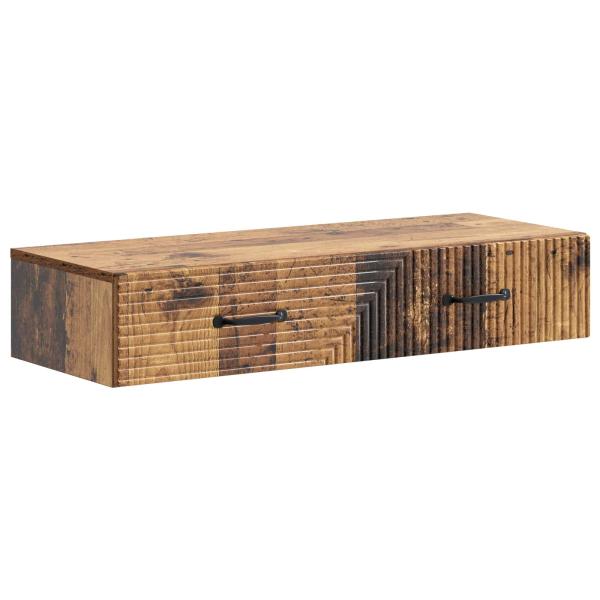 Wandmontierter Beistelltisch 87,5 x 34,5 x 17 cm Holzwerkstoff