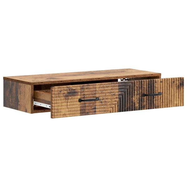 Wandmontierter Beistelltisch 87,5 x 34,5 x 17 cm Holzwerkstoff