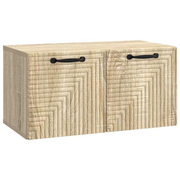 Wandmontierter TV-Schrank Sonoma-Eiche 59,5 x 31 x 30 cm