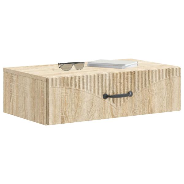 Wandmontierter Beistelltisch 59 x 34,5 x 17 cm Holzwerkstoff