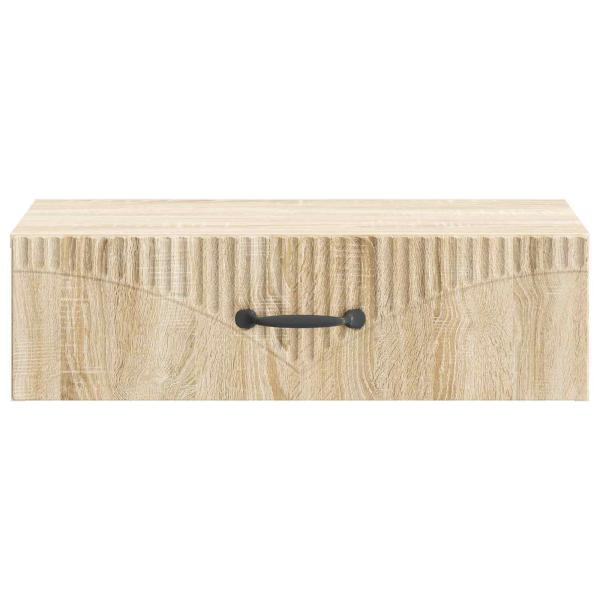 Wandmontierter Beistelltisch 59 x 34,5 x 17 cm Holzwerkstoff
