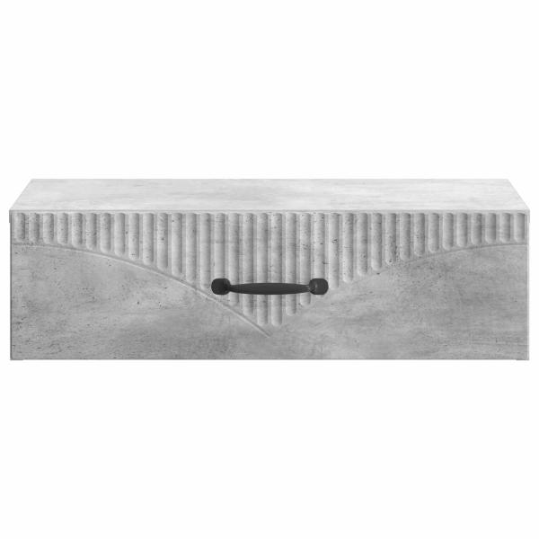 Wandmontierter Beistelltisch 59 x 34,5 x 17 cm Holzwerkstoff