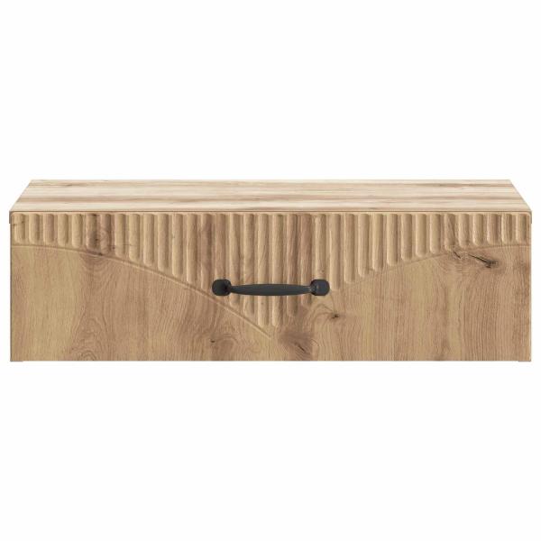 Wandmontierter Beistelltisch 59 x 34,5 x 17 cm Holzwerkstoff