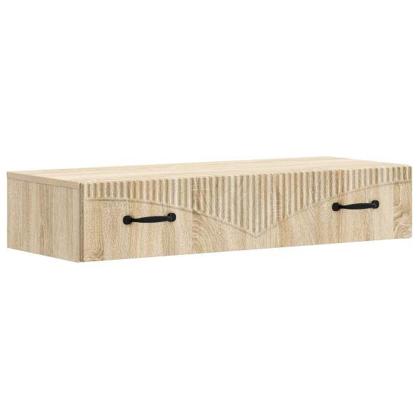 Wandmontierter Beistelltisch 87,5 x 34,5 x 17 cm Holzwerkstoff