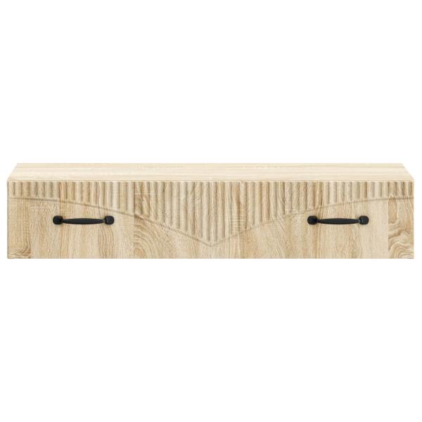 Wandmontierter Beistelltisch 87,5 x 34,5 x 17 cm Holzwerkstoff
