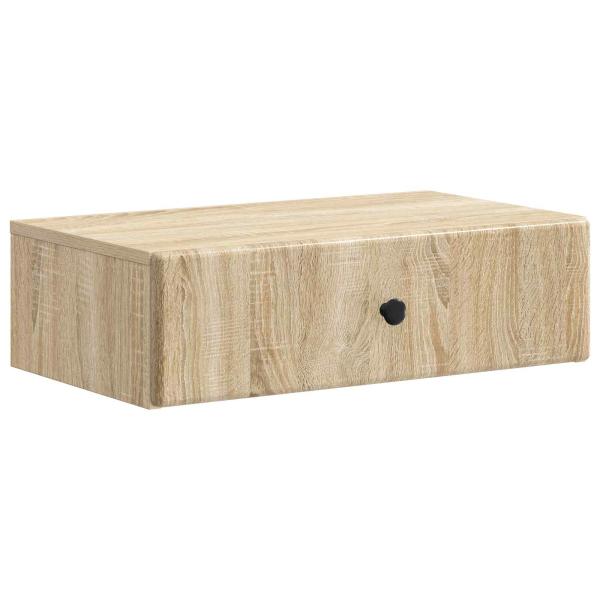 Wandmontierter Beistelltisch Sonoma-Eiche 59 x 34,5 x 17 cm