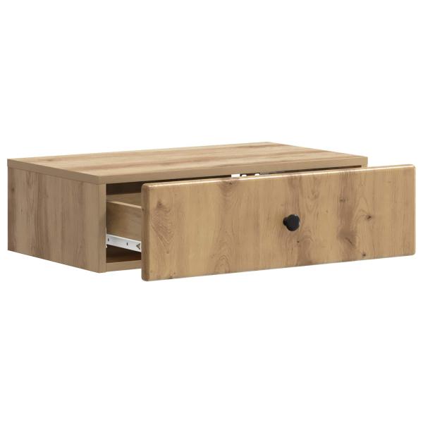 Wandmontierter Beistelltisch 59 x 34,5 x 17 cm Holzwerkstoff