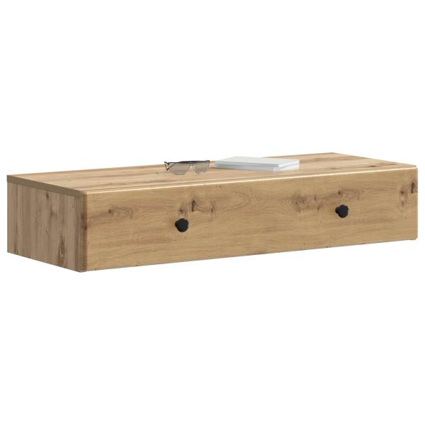Wandmontierter Beistelltisch 87,5 x 34,5 x 17 cm Holzwerkstoff