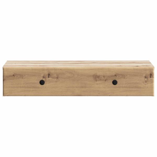 Wandmontierter Beistelltisch 87,5 x 34,5 x 17 cm Holzwerkstoff