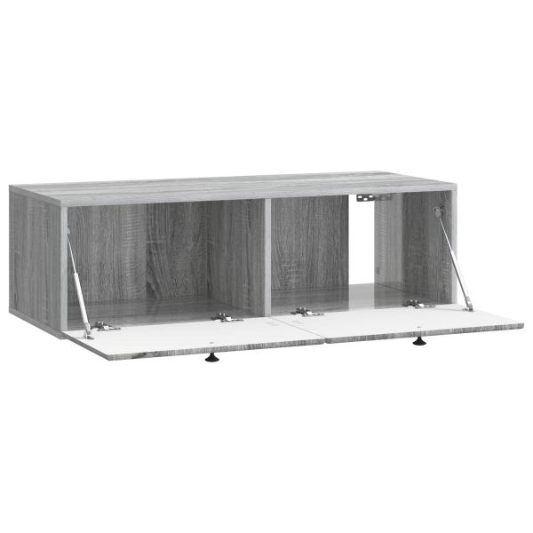 Wandmontierter TV-Schrank 98 x 41 x 30 cm Grau Sonoma
