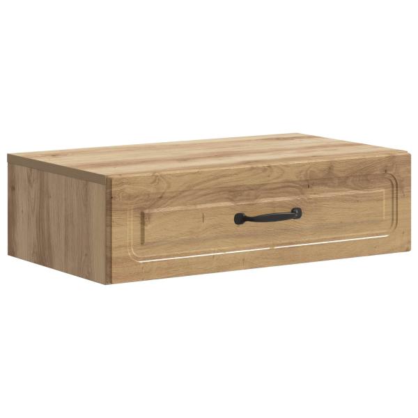 Wandmontierter Beistelltisch 59 x 34,5 x 17 cm Holzwerkstoff