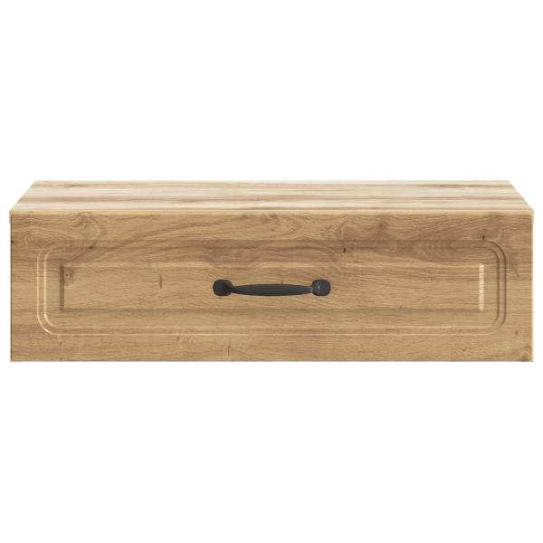 Wandmontierter Beistelltisch 59 x 34,5 x 17 cm Holzwerkstoff