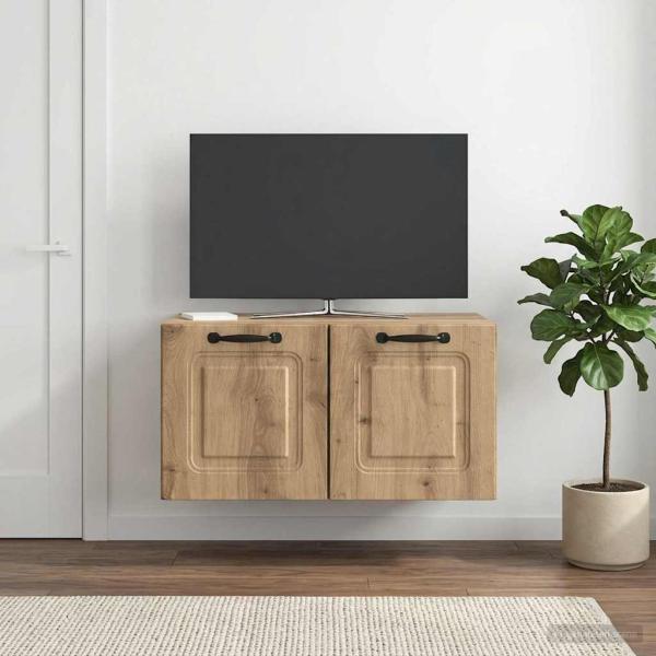 Wandmontierter TV-Schrank 59,5 x 41 x 30 cm Artisan-Eiche