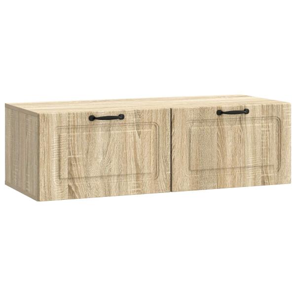Wandmontierter TV-Schrank Sonoma-Eiche 98 x 41 x 30 cm