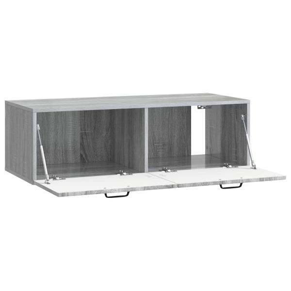 Wandmontierter TV-Schrank Graues Sonoma 98 x 41 x 30 cm