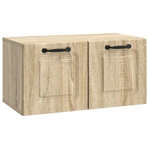 Wandmontierter TV-Schrank Sonoma-Eiche 59,5 x 31 x 30 cm