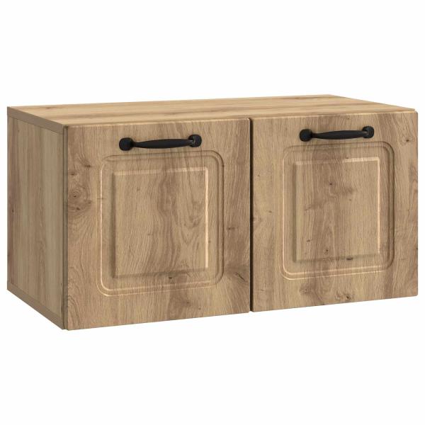 Wandmontierter TV-Schrank 59,5 x 31 x 30 cm Artisan-Eiche