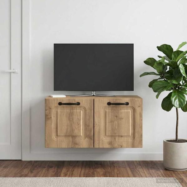 Wandmontierter TV-Schrank 59,5 x 31 x 30 cm Artisan-Eiche