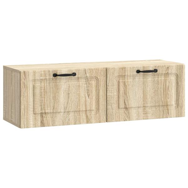 Wandmontierter TV-Schrank Sonoma-Eiche 98 x 31 x 30 cm