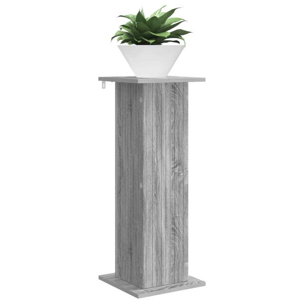 Pflanzenständer Graues Sonoma 30,5 x 30 x 80,5 cm Holzwerkstoff
