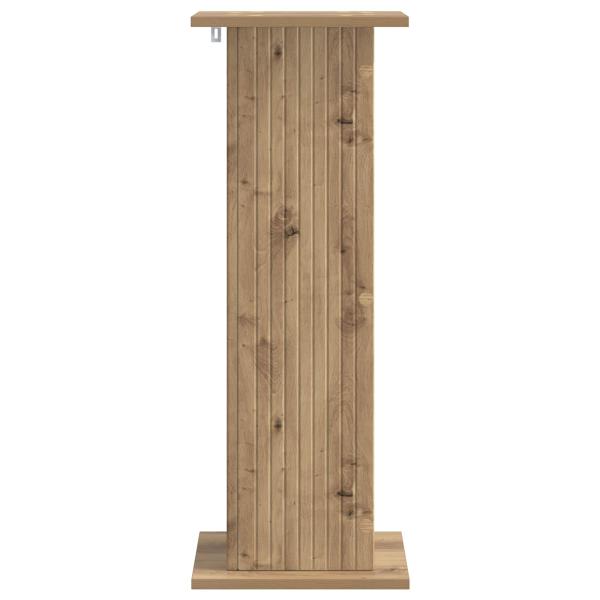 Pflanzenständer Artisan-Eiche 30,5 x 30 x 80,5 cm Holzwerkstoff