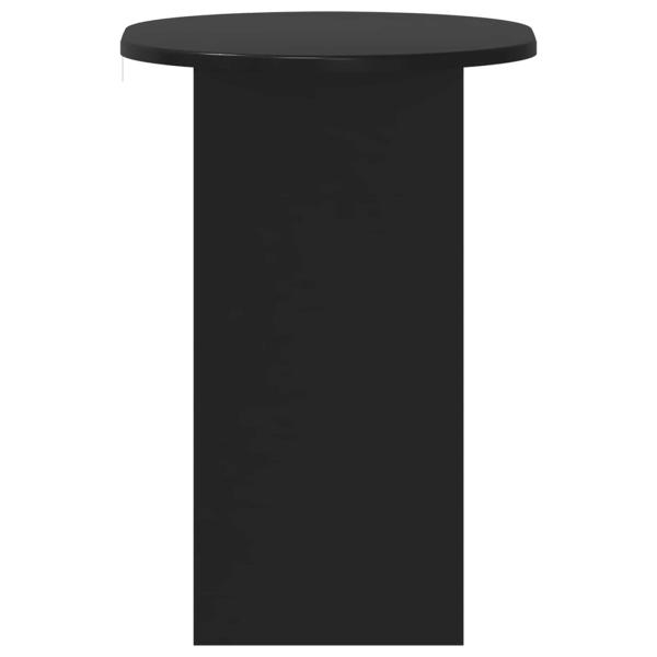 Beistelltisch Schwarz 50 x 39,5 x 55 cm Holzwerkstoff