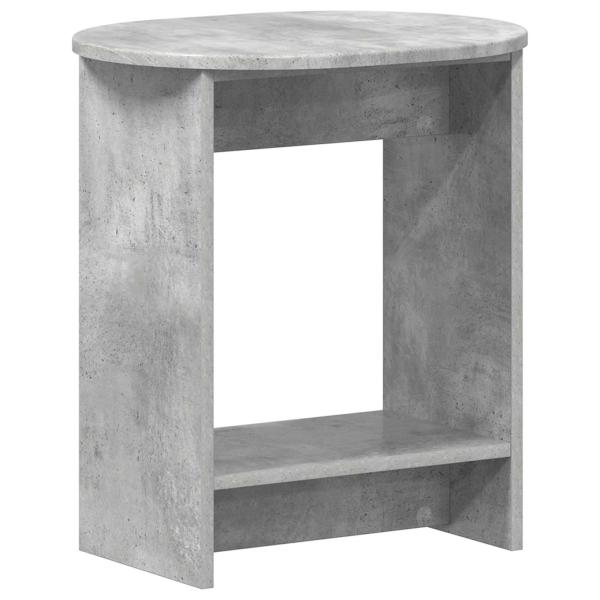 Beistelltisch Betongrau 50 x 39,5 x 55 cm Holzwerkstoff