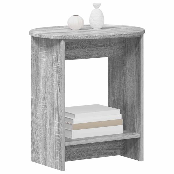 Beistelltisch Sonoma-Grau 50 x 39,5 x 55 cm Holzwerkstoff