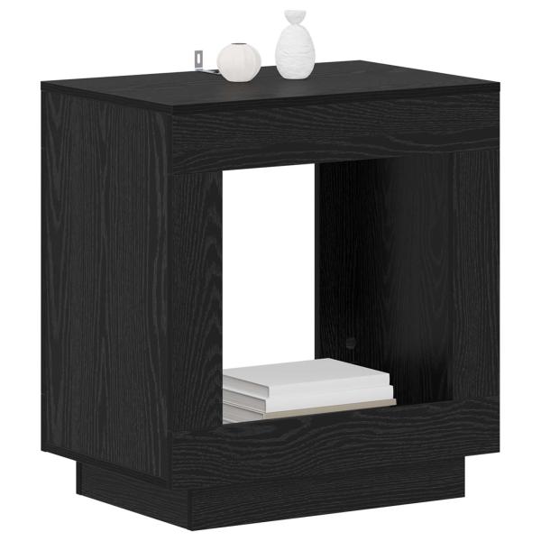 Beistelltisch Schwarze Eiche 60 x 40 x 65 cm Holzwerkstoff