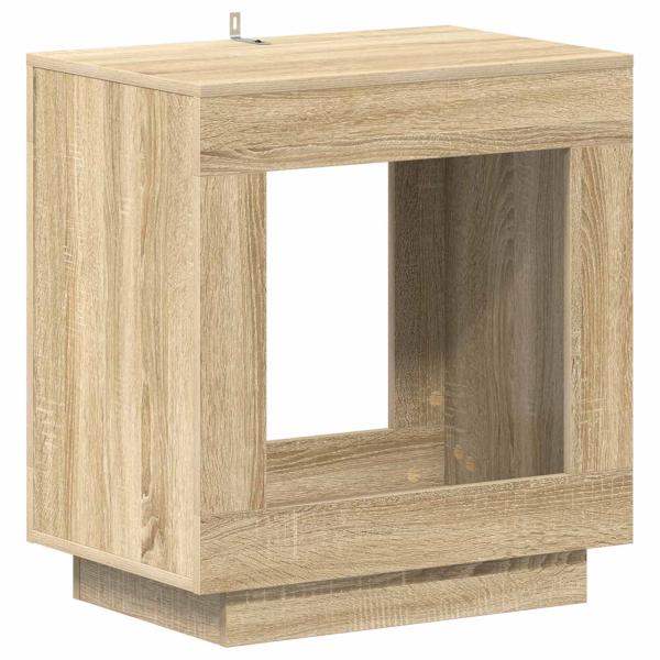 Beistelltisch Sonoma-Eiche 60 x 40 x 65 cm Holzwerkstoff