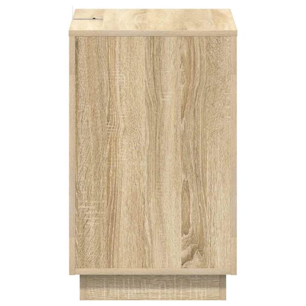 Beistelltisch Sonoma-Eiche 60 x 40 x 65 cm Holzwerkstoff
