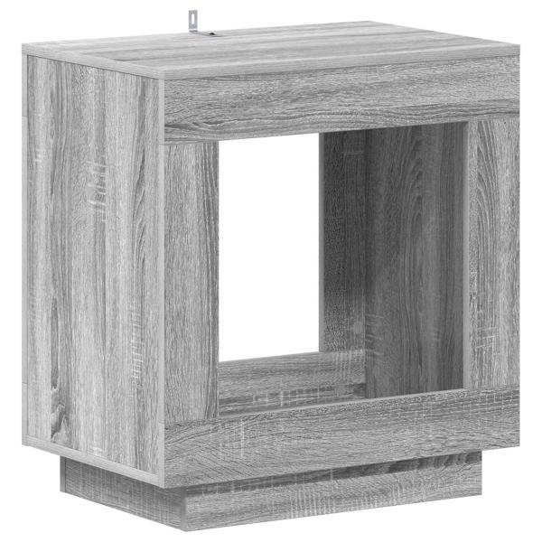 Beistelltisch Graues Sonoma 60 x 40 x 65 cm Holzwerkstoff