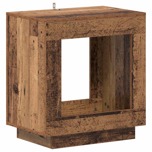 Beistelltisch Altholz 60 x 40 x 65 cm Holzwerkstoff