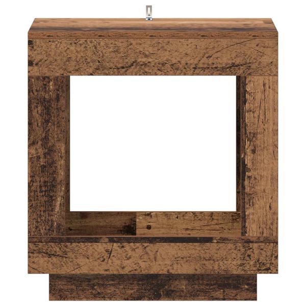 Beistelltisch Altholz 60 x 40 x 65 cm Holzwerkstoff