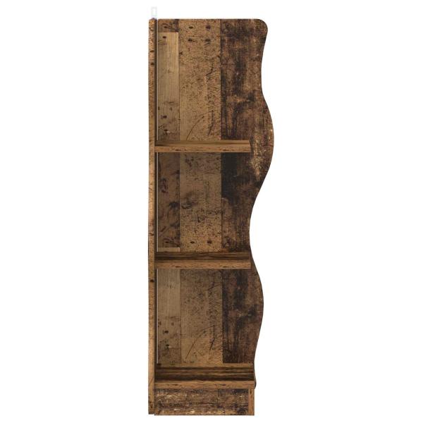 Eckregal Altholz 34 x 33 x 102 cm Holzwerkstoff