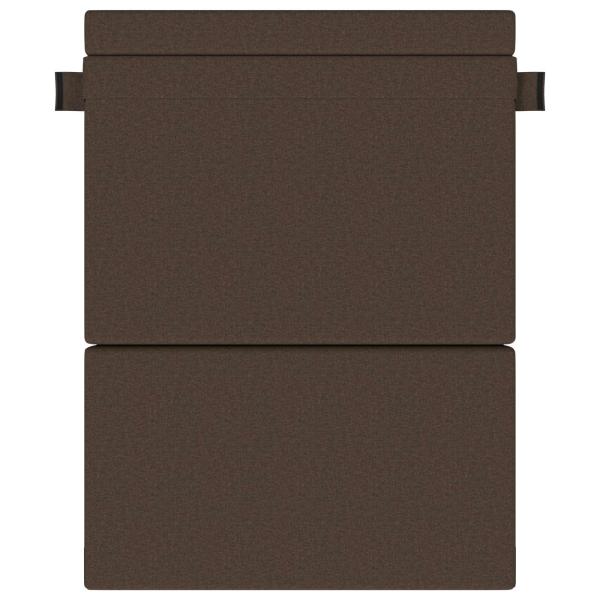 Klappsofa Bett Taupe 152 x 86,5 x 60 cm Stoff