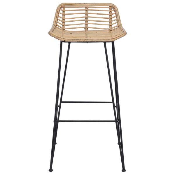 Barstuhl 44 x 46 x 91 cm Stangenstahl Durchmesser, 10mm