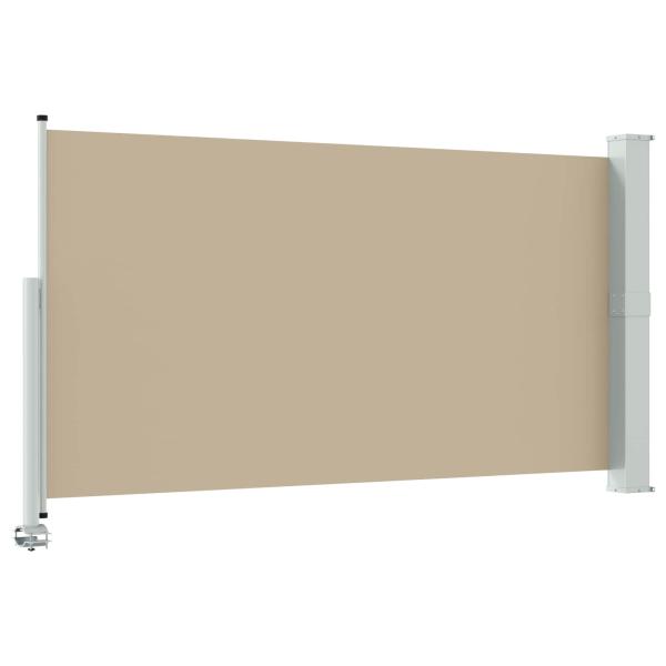 Seitenmarkise 160 x 300 cm 100% Polyester Eisen Stahl