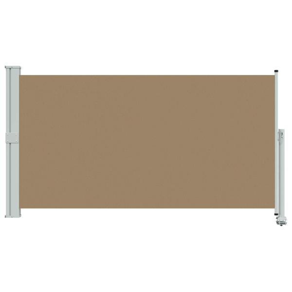 Seitenmarkise 160 x 300 cm 100% Polyester Eisen Stahl