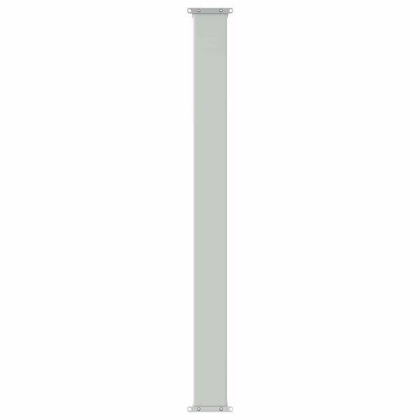 Ausziehbare Seitenmarkise 500 x 100 cm Polyester Rechteckig