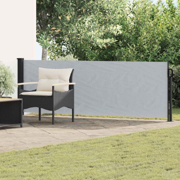 ARDEBO.de - Ausziehbare Seitenmarkise 500 x 100 cm Polyester Rechteckig