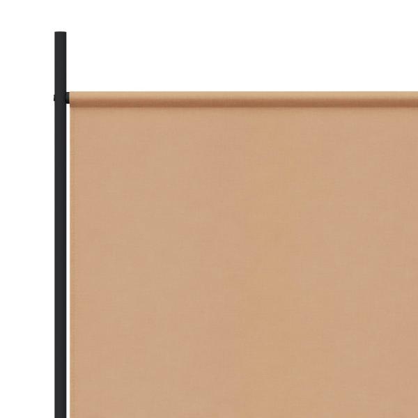 Einzel Panel Raumteiler Beige 175 x 180 cm Stoff
