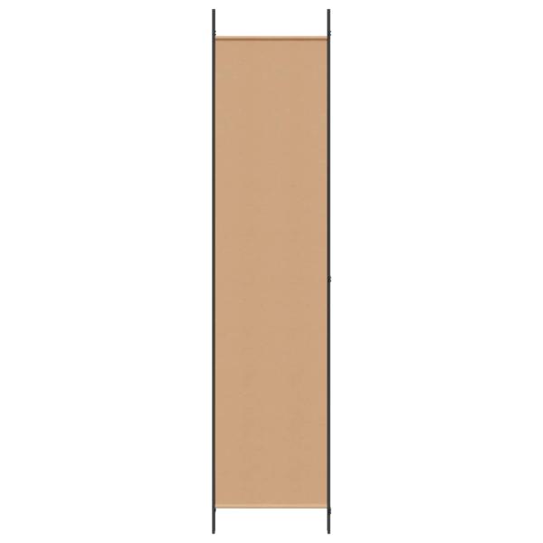 3-teiliger Raumteiler Beige 150 x 220 cm Stoff