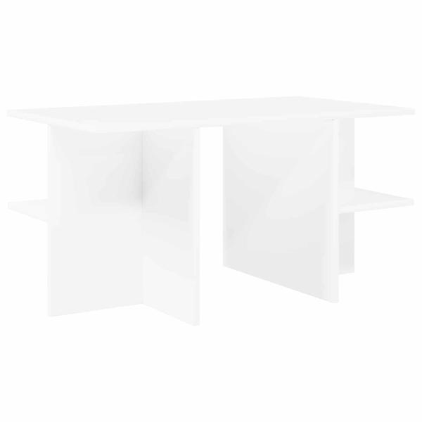 Couchtisch Weiß 87 x 50 x 45 cm Holzwerkstoff