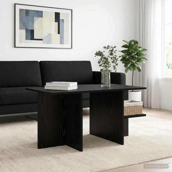 Couchtisch Schwarze Eiche 87 x 50 x 45 cm Holzwerkstoff