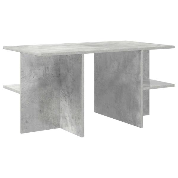Couchtisch Betongrau 87 x 50 x 45 cm Holzwerkstoff